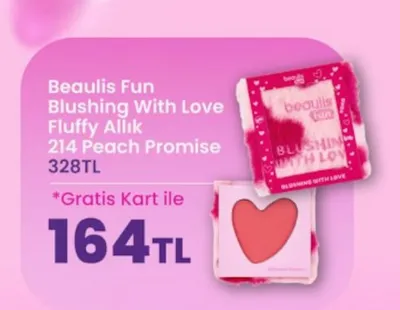 Beaulis Fun Blushing With Love Fluffy Allık 214 Peach Promise