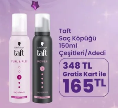 Taft Saç Köpüğü 150Ml