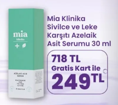 Mia Klinika Sivilce Ve Leke Karşıtı Azelaik Asit Serumu 30 Ml