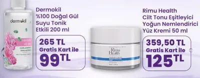 Dermokil %100 Doğal Gül Suyu Tonik Etkili 200 Ml