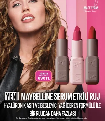 Maybelline Serum Etkili Ruj
