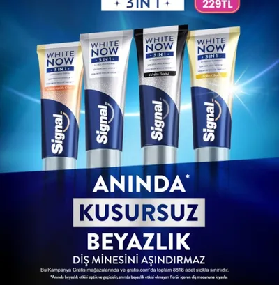 Signal White Now Diş Macunu 3In1