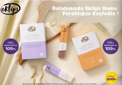 Eklips Parfümlü Dolap Sabunu