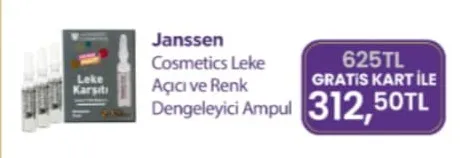Janssen Cosmetics Leke Açıcı Ve Renk Dengeleyici Ampul