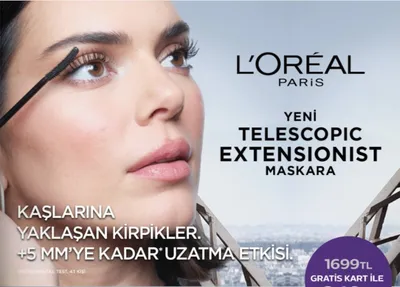L'Oréal Paris Yeni Telescopic Extensionist Maskara