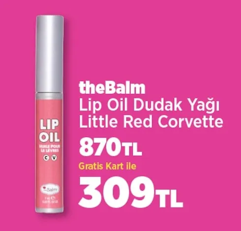 The Balm Lip Oil Dudak Yağı Little Red Corvette