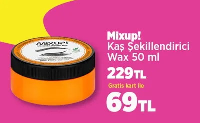 Mixup! Kaş Şekillendirici Wax 50 Ml