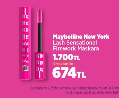 Maybelline New York Lash Sensational Firework Maskara