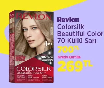 Revlon Colorsilk Beautiful Color 70 Küllü Sarı