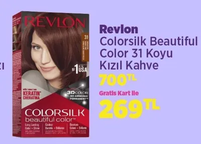 Revlon Colorsilk Beautiful Color 31 Koyu Kızıl Kahve