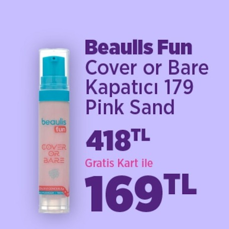 Beaulls Fun Cover Or Bare Kapatıcı 179 Pink Sand