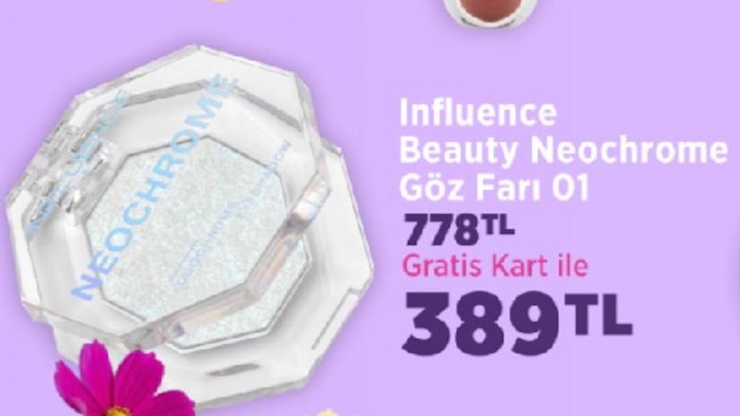 Influence Beauty Neochrome Göz Farı 01