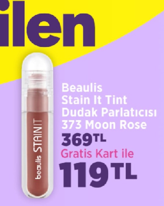 Beaulis Stain It Tint Dudak Parlatıcısı 373 Moon Rose