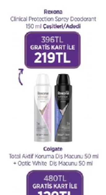 Rexona Clinical Protection Sprey Deodorant 150 Ml