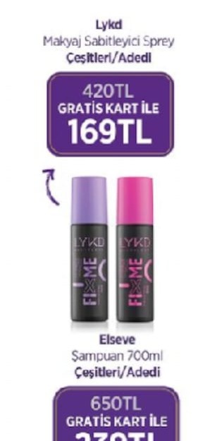 Lykd Makyaj Sabitleyici Sprey