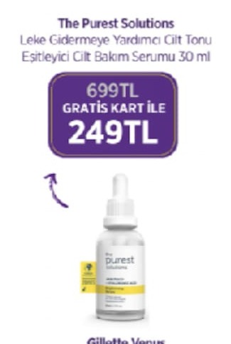 The Purest Solutions Leke Gidermeye Yardimci Cilt Tonu Eşitleyici Cilt Bakım Serumu 30 Ml