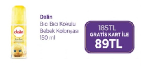Dalin Bıcı Bıcı Kokulu Bebek Kolonyası 150 Ml