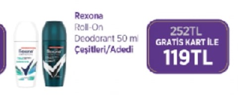 Rexona Roll-On Deodorant 50 Ml