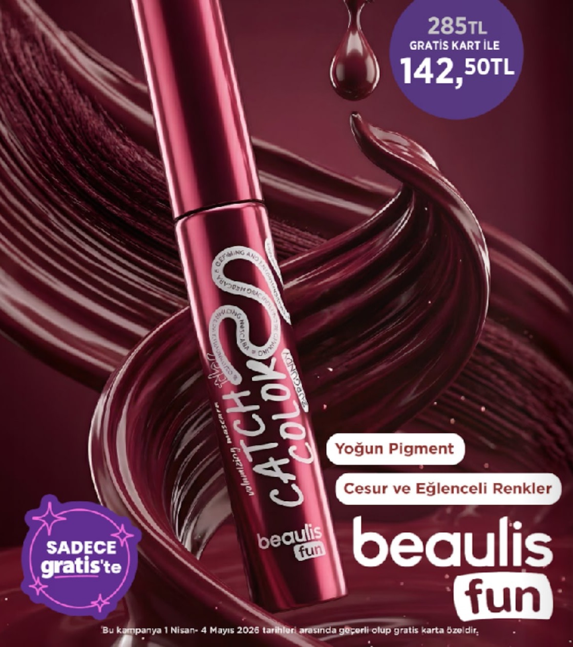 Beaulis Catch Color Maskara