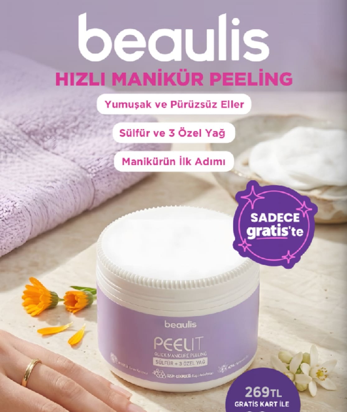 Beaulıs Hızlı Manıkür Peelıng