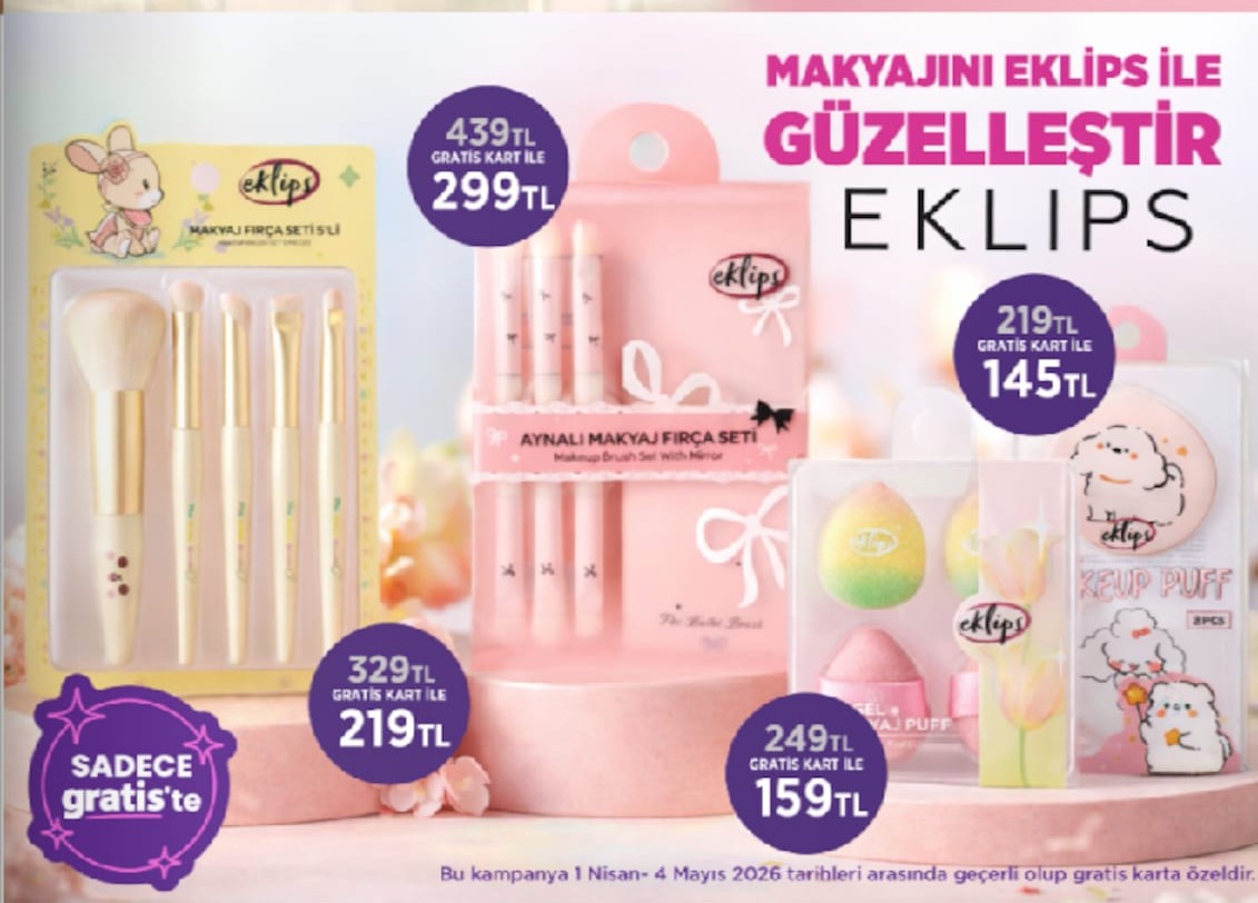 Aynali Makyaj Fircasi Seti Makeup Brush Set With Mirror