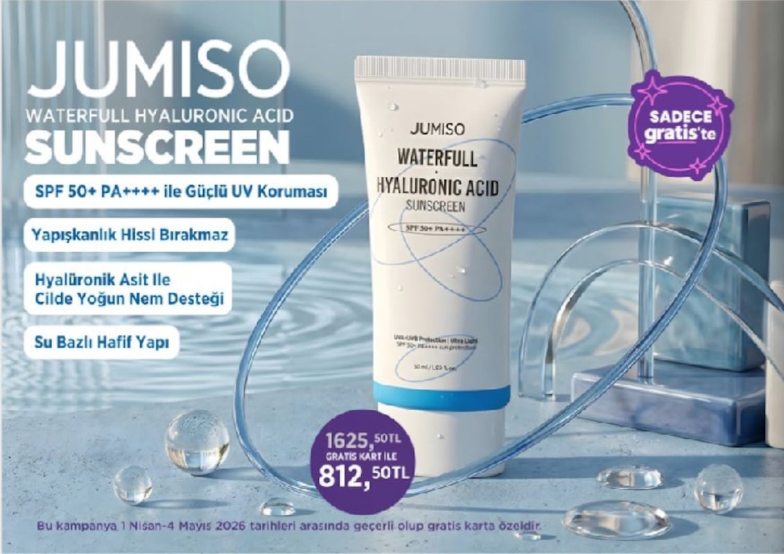Jumiso Waterfull Hyaluronic Acid Sunscreen