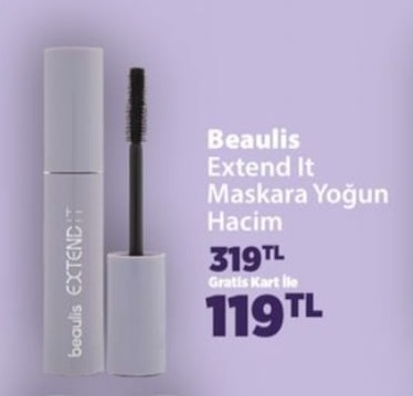 Beaulis Extend It Maskara Yogun Hacim