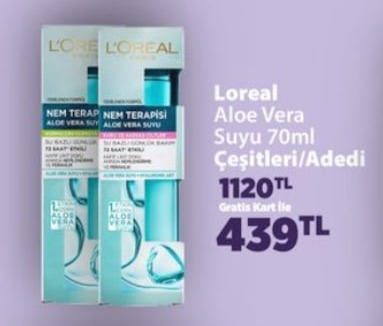 Loreal Aloe Vera Suyu 70Ml