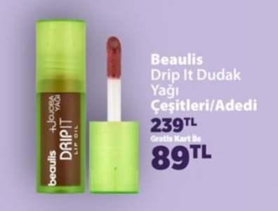 Beaulis Drip It Dudak Yağı Çeşitleri/Adedi