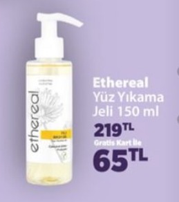 Ethereal Yüz Yıkama Jeli 150 Ml