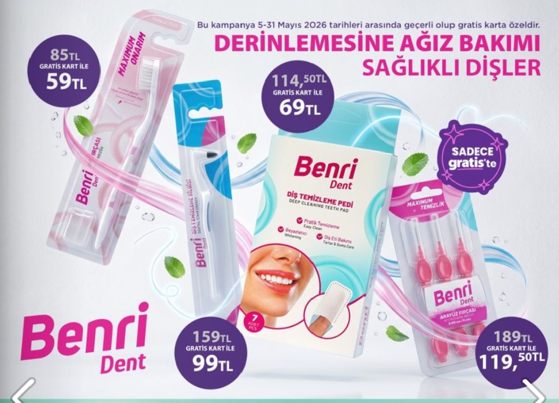 Benri Deep Cleaning Tetra Halka Temizleyici Pads