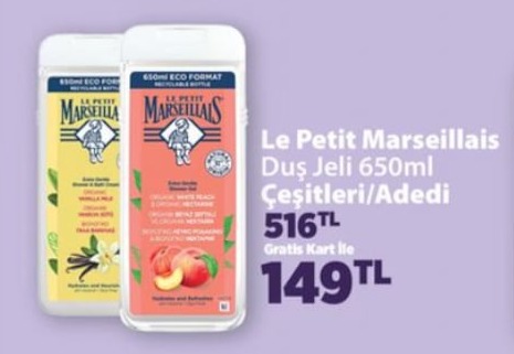 Le Petit Marseillais Duş Jeli 650Ml