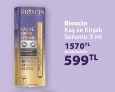 Bioxcin Kaş Ve Kirpik Serumu 3Ml