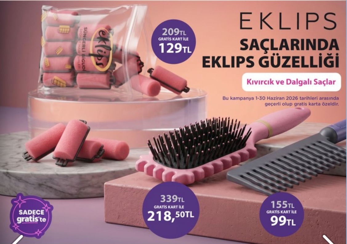Eklips Süngerli Bigudi