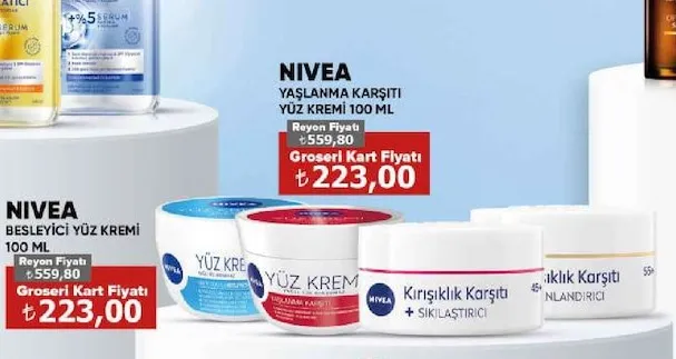 Nivea Yaşlanma Karşıtı Yüz Kremi 100 Ml
