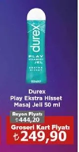 Durex Play Ekstra Hisset Masaj Jeli 50 Ml