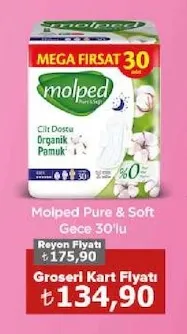 Molped Pure & Soft Gece 30'Lu
