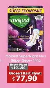 Molped Supernight Plus Süper Gece+ 14'Lü