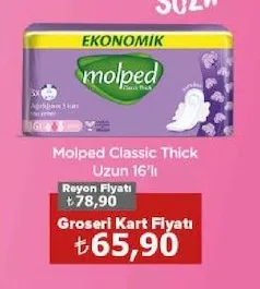 Molped Classic Thick Uzun 16'Lı