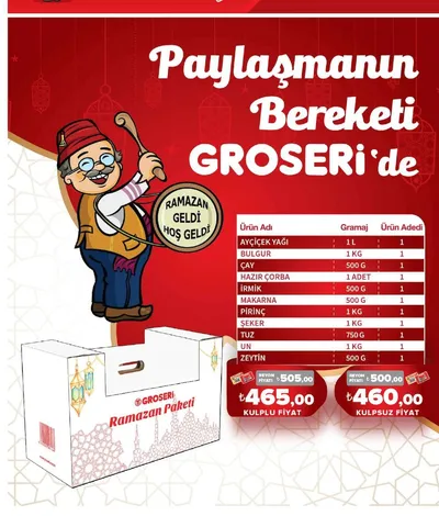 Groseri̇ Ramazan Paketi
