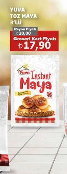 Yuva Toz Maya 3'Lü