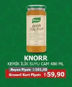 Knorr Kemik İlik Suyu Cam 480 Ml