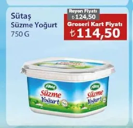 Sütaş Süzme Yoğurt 750 G