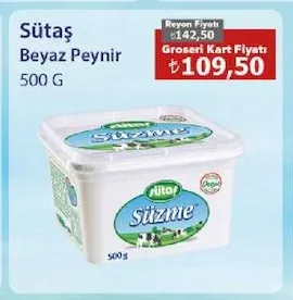 Sütaş Beyaz Peynir 500 G
