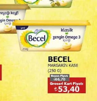 Becel Margarin Kase (250 G)