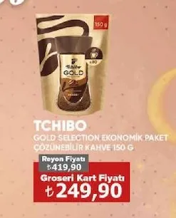Tchibo Gold Selection Ekonomik Paket Çözünebilir Kahve 150 G
