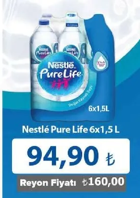 Nestlé Pure Life 6X1,5 L