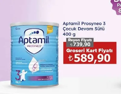 Aptamil Prosyneo 3 Çocuk Devam Sütü 400 G