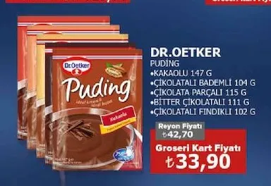 Dr.Oetker Puding Kakaolu 147 G