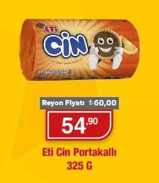 Eti Cin Portakallı 325 G